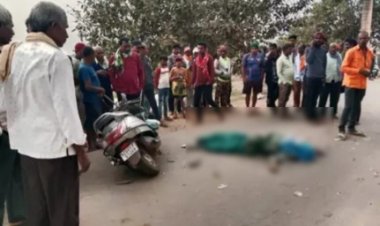 CG : तेज रफ्तार हाइवा की चपेट में आने से शिक्षिका की मौत, स्कूटी से जा रही थी मायके