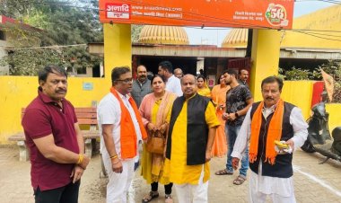 *विन्ध्येश्वर महादेव मंदिर में भव्य रुद्राभिषेक, उत्तर विधायक पुरंदर मिश्रा ने की 10 लाख रुपये की घोषणा*