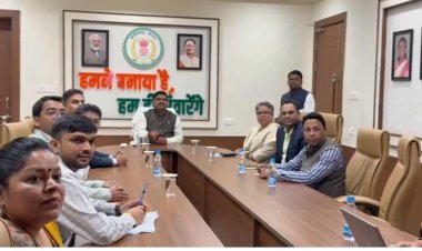 मंत्री गजेंद्र यादव ने किया विधि विभाग की नई वेबसाइट का लोकार्पण….