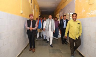 स्वास्थ्य मंत्री  श्याम बिहारी जायसवाल ने सामुदायिक स्वास्थ्य केन्द्र बोड़ला का किया औचक निरीक्षण
