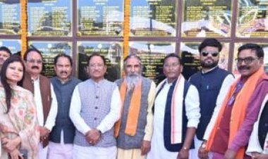 बस्तर अंचल का होगा चहुंमुखी विकास: मुख्यमंत्री  विष्णु देव साय