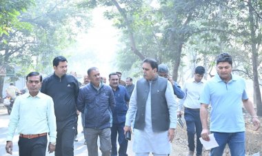 रायपुर पश्चिम को मिलेगी बड़ी सौगात: जरवाय में 9 करोड़ की लागत से बनेगा भव्य 'अमृत उद्यान'