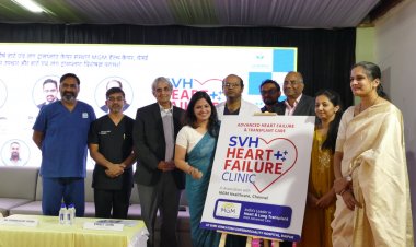 श्री वेंकटेश सुपर स्पेशलिटी हॉस्पिटल, रायपुर ने MGM हेल्थकेयर, चेन्नई के सहयोग से हार्ट फेल्योर क्लिनिक एवं हार्ट ट्रांसप्लांट विभाग का शुभारम्भ........