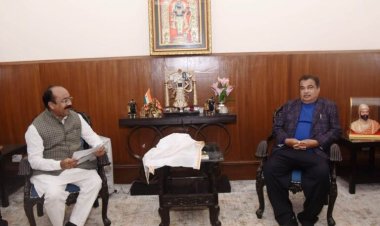 मुंबई-नागपुर समृद्धि मार्ग का विस्तार रायपुर तक करने साव ने गड़करी के समक्ष रखा प्रस्ताव