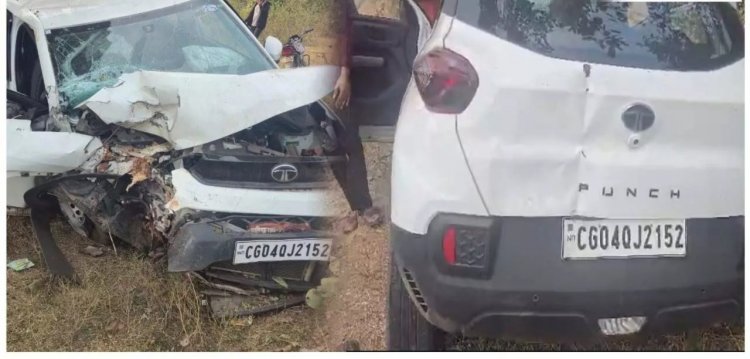 Breaking : तेज रफ्तार का कहर, अमरकंटक जा रही कार पेड़ से टकराई… दो की मौत