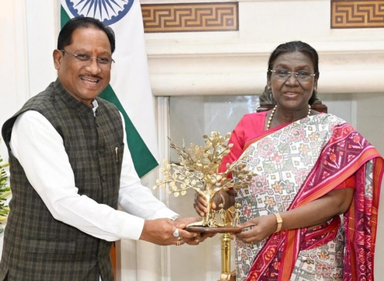 ‘बस्तर पंडुम 2026’ में शामिल होंगी राष्ट्रपति मुर्मू, सीएम विष्णुदेव साय ने दिया आमंत्रण