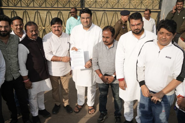 जंबूरी 2026 के खिलाफ कांग्रेस पार्टी के प्रतिनिधिमंडल ने की EOW में शिकायत