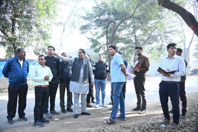 रायपुर पश्चिम को मिलेगी बड़ी सौगात: जरवाय में 9 करोड़ की लागत से बनेगा भव्य 'अमृत उद्यान'