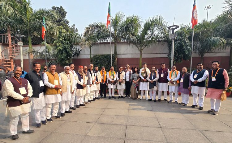 मजबूत संगठन, स्पष्ट नेतृत्व और राष्ट्रसेवा के संकल्प के साथ राष्ट्रीय अध्यक्ष की निर्वाचन प्रक्रिया में सहभागिता हेतु छत्तीसगढ़ भाजपा पूरी तरह तैयार है।