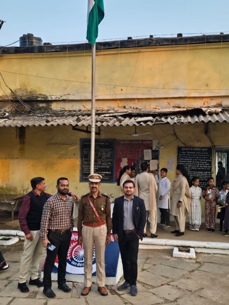 जेल की दीवारों के भीतर भी गूंजा राष्ट्रगान, जिला जेल राजनांदगांव में हर्षोल्लास से मनाया गया गणतंत्र दिवस