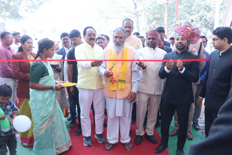 कांकेर रियासतकालीन ऐतिहासिक प्रवेश द्वार के जीर्णोद्धार का लोकार्पण