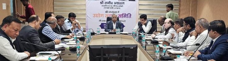  एमएसएमई संघों की प्रथम इंडस्ट्रियल कमेटी की बैठक संपन्न