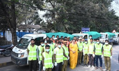 कचरा परिवहन वाहनों में समान ग्रीन नेट लगाने दिए निर्देश-महापौर