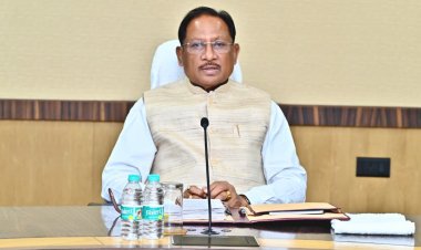  मुख्यमंत्री  विष्णु देव साय की अध्यक्षता में मंत्रालय, महानदी भवन में कैबिनेट की बैठक शुरू