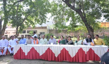 डीडी नगर में शीघ्र सुन्दर विकसित उद्यानो की सौगात नागरिको को देने पश्चिम विधायक राजेश मूणत और महापौर मीनल चौबे ने सभापति, एमआईसी सदस्यो, जोन अध्यक्ष, पार्षद, गणमान्यजनों आमजनों सहित किया भूमिपूजन