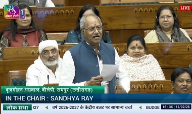 बजट 2026-27 आत्मनिर्भर और विकसित भारत का स्पष्ट रोडमैप : सांसद बृजमोहन अग्रवाल