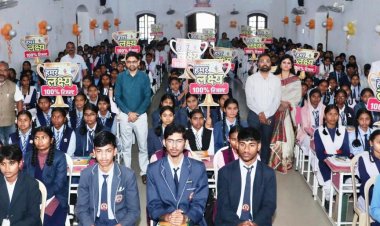 ‘परीक्षा पे चर्चा’ पर आधारित कार्यशाला में कलेक्टर ने विद्यार्थियों को दिए जरूरी टिप्स