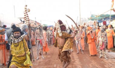 राजिम कुंभ कल्प में महाशिवरात्रि पर आस्था, परंपरा और शौर्य का दिखा अद्भुत संगम