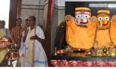 राज्यपाल  रमेन डेका ने किए महाप्रभु श्री जगन्नाथ भगवान के दर्शन