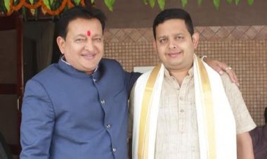 सुमित अग्रवाल की नियुक्ति से संगठन को मिलेगी नई ऊर्जा, विधायक डॉ. संपत अग्रवाल ने जताया भरोसा