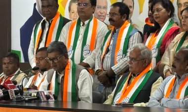 छत्तीसगढ़ विधानसभा नेता प्रतिपक्ष डा. चरणदास महंत की अध्यक्षता में विधायक दल की बैठक की मुख्य बिन्दु..