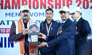 चौदहवीं अखिल भारतीय पुलिस तीरंदाजी प्रतियोगिता का उपमुख्यमंत्री  विजय शर्मा ने किया शुभारंभ