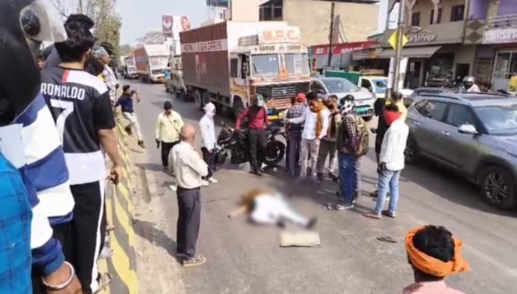 CG : अंतिम संस्कार से लौट रहा परिवार हुआ दर्दनाक हादसे का शिकार, ट्रक के कुचलने से मां-बेटी की मौके पर हुई मौत !