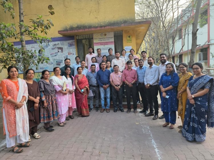 शासकीय जे. योगानंदम छत्तीसगढ़ महाविद्यालय, रायपुर में RUSA 2.0 प्रशिक्षण कार्यक्रम का पाँचवाँ दिन सफलतापूर्वक संपन्न