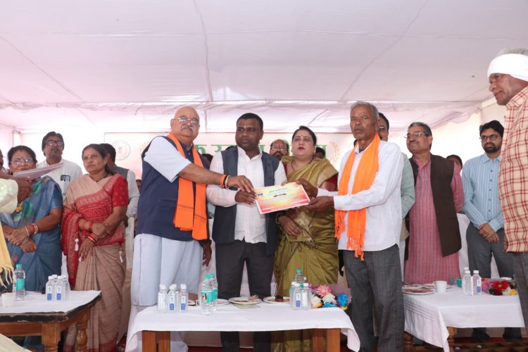 प्रदेश के मुखिया ने प्रत्येक अन्नदाताओं की मेहनत का वास्तविक सम्मान दिया - विधायक श्री नेताम