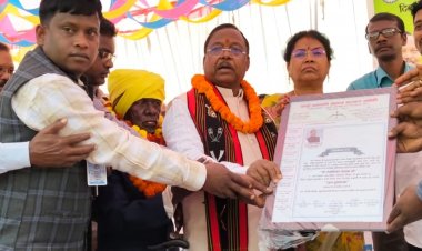 विशेष पिछड़ी जनजातियों के उत्थान के लिए प्रतिबद्ध है हमारी सरकार - मंत्री श्री नेताम