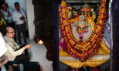 राज्यपाल रमेन डेका ने माँ महामाया का दर्शन कर छत्तीसगढ़ की सुख-समृद्धि, खुशहाली की कामना की…