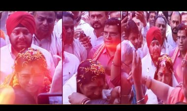 ढोल-नगाड़ों और आतिशबाजी के साथ राज्यसभा सांसद लक्ष्मी वर्मा का भव्य स्वागत