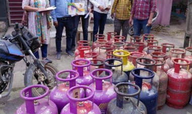 CG : अवैध गैस रिफिलिंग पर बड़ी कार्रवाई, भारी मात्रा में सिलेंडर जब्त