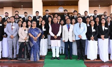 प्रशिक्षु न्यायाधीश लोकतंत्र के तीसरे स्तंभ के रूप में निभाएंगे महत्वपूर्ण भूमिका : मुख्यमंत्री श्री साय