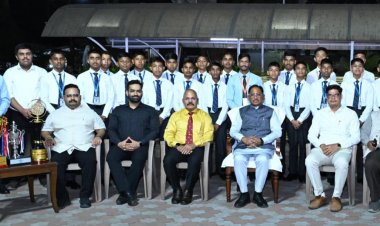 मिलिट्री पाइप बैंड प्रतियोगिता में राष्ट्रीय स्तर पर तृतीय स्थान: मुख्यमंत्री श्री साय ने द ग्रेट इंडिया सैनिक स्कूल के छात्रों को दी बधाई और शुभकामनाएं