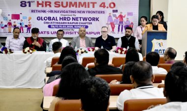 मैट्स विश्वविद्यालय में 81वीं जीएचआरडीएन बैठक के अंतर्गत मानव संसाधन शिखर सम्मेलन 4.0 का आयोजन, देशभर के प्रमुख मानव संसाधन विशेषज्ञों की भागीदारी