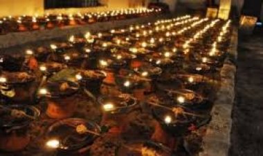 चैत्र नवरात्रि की आज से शुरुआत.. नवरात्र के शुभारंभ पर मंदिर में ज्योत कलश की स्थापना