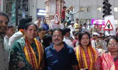 हिंदू नववर्ष पर रामराज परिवार की भव्य शोभायात्रा, समाजसेवी कुबेर राठी भी हुए शामिल