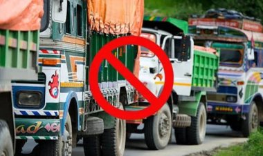 CG : यहां अब नहीं चलेंगे भारी वाहन: देखें किन-किन जगहों पर लगा प्रतिबंध