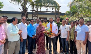 भाजपा व्यापार प्रकोष्ठ प्रदेश कार्यसमिति सदस्य बने सत्येन्द्र शर्मा ने भाजपा प्रदेश उपाध्यक्ष रंजना साहू से की भेंट