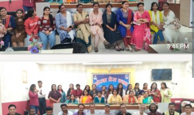 दो जिलों की महिला पत्रकारों का आपसी संवाद कोरबा प्रेस क्लब में