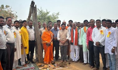  विकास की ओर अग्रसर हो रहा वनांचल क्षेत्र,ग्रामीणों की एक और मांग पूरी,बिरनपुर और बोधसेमरा में टीना शेड निर्माण के लिए भूमिपूजन संपन्न,लोगों में उत्साह!!
