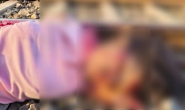 दिल दहला देने वाली घटना : ट्रेन की चपेट में आने से युवती की हुई दर्दनाक मौत, रेलवे ट्रैक पर क्षत-विक्षत मिली लाश