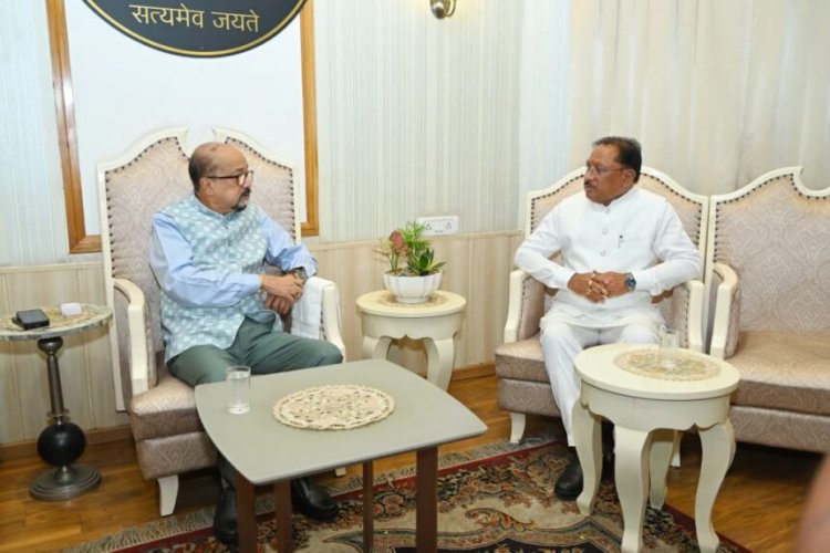 CG : मुख्यमंत्री साय ने राज्यपाल रमेन डेका को जन्मदिन की दी शुभकामनाएँ