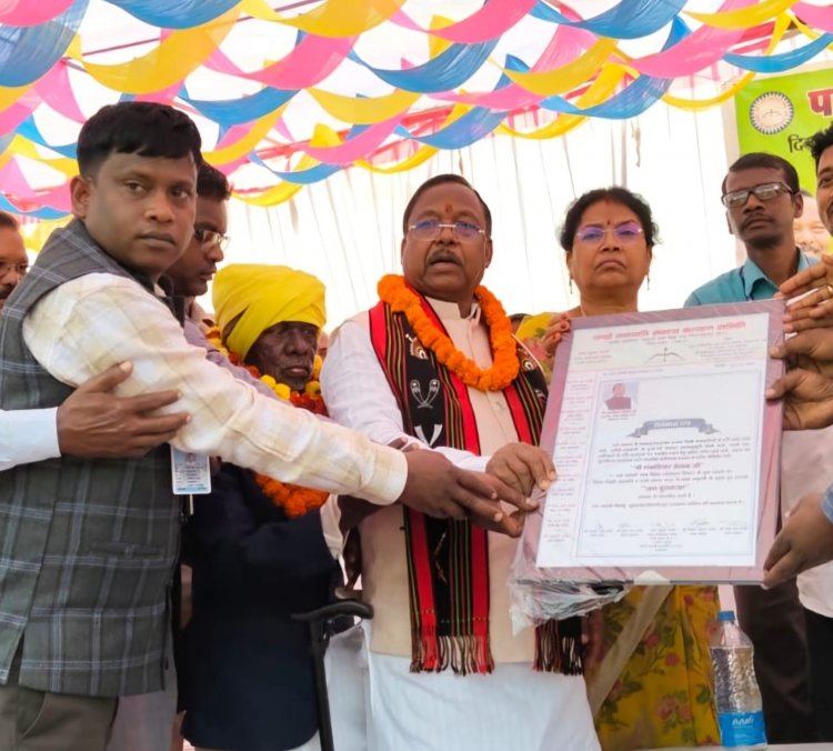 विशेष पिछड़ी जनजातियों के उत्थान के लिए प्रतिबद्ध है हमारी सरकार - मंत्री श्री नेताम