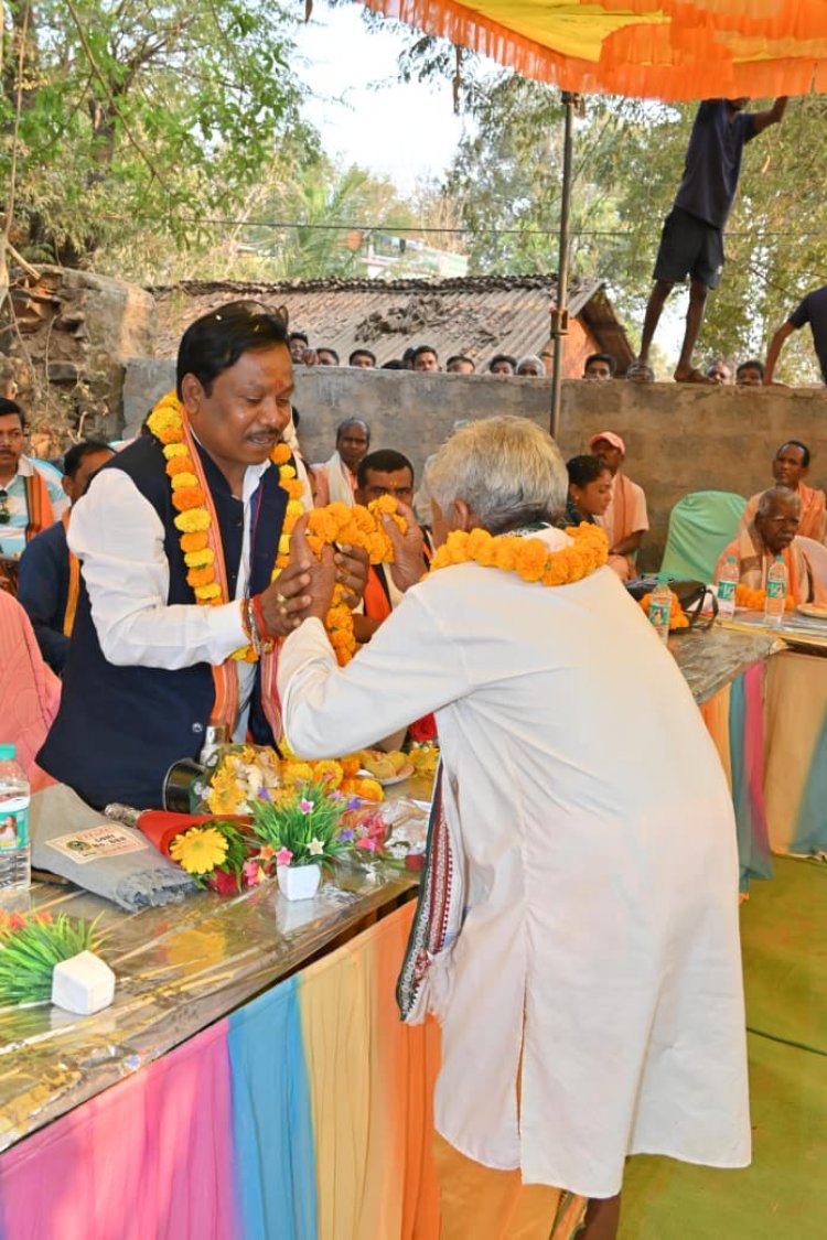 बस्तर सांसद महेश कश्यप ने बकावंड क्षेत्र को दी करोड़ों के विकास कार्यों की सौगात; शिक्षा और संस्कृति के संरक्षण पर दिया जोर