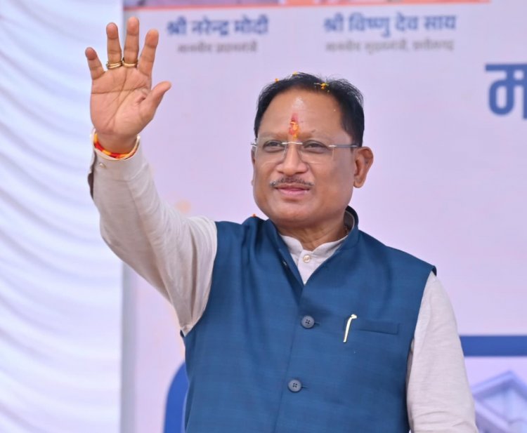 मुख्यमंत्री विष्णु देव साय के नेतृत्व में जिले में लिखी जा रही है विकास की नई गाथा