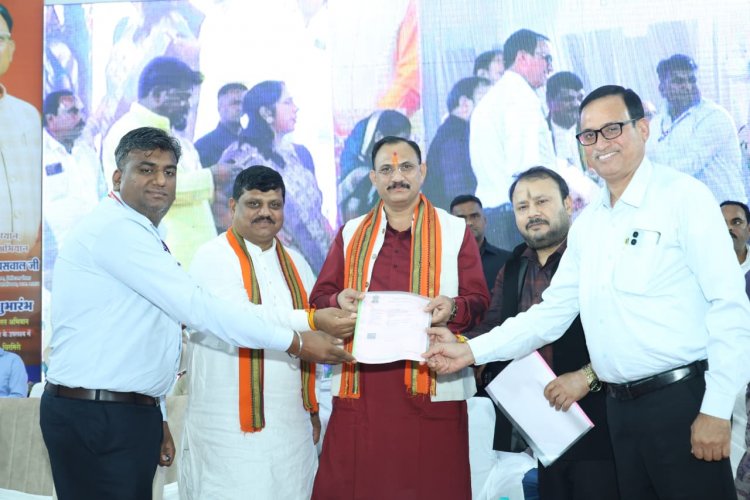 एमसीबी जिले से टीबी मुक्त भारत अभियान का स्वास्थ्य मंत्री श्याम बिहारी जायसवाल ने किया शुभारंभ