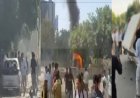 सैलरी की मांग को लेकर भारी बवाल, कर्मचारियों ने गाड़ियों में तोड़फोड़ कर लगाई आग, भारी पुलिस बल तैनात