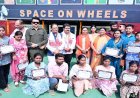 स्पेस ऑन व्हील्स' बना जशपुर के बच्चों के लिए अंतरिक्ष ज्ञान का चलता-फिरता विद्यालय